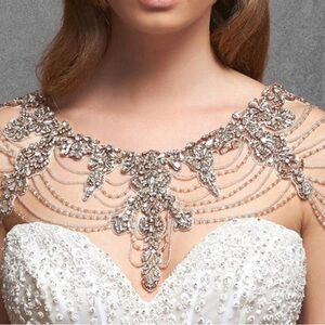 Bridal Jewelry Neck Cape